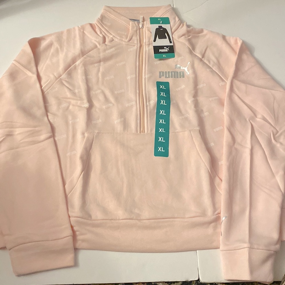 Puma Half Zip Pullover, XL